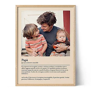 Poster Definizione di Papà