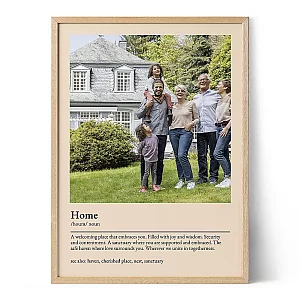 Home Definitie Poster — gepersonaliseerde kunstprint