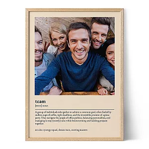 Team Definition Poster