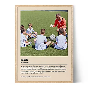 Coach Definition Poster