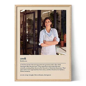 Cook Definition Poster