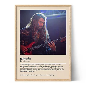 Guitarist Definition Poster