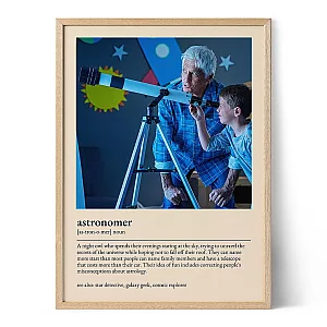 Astronomer Definition Poster