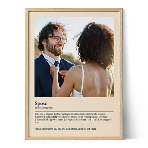 Poster Definizione di Sposo