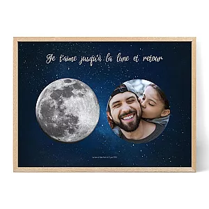 Lune Spéciale de Papa avec Photo