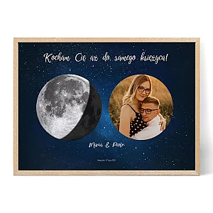 Faza Księżyca w Noc Zaręczyn ze Zdjęciem