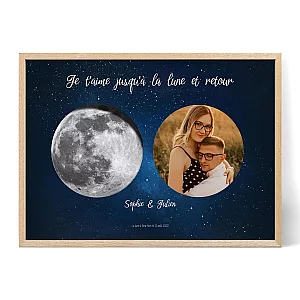 Phase de Lune de la Nuit de l’Engagement avec Photo