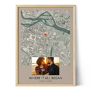 Where It All Began Map with Photo 1