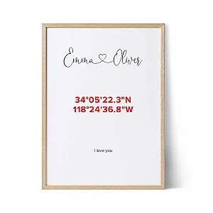coordinates gift