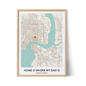 map gift for dad