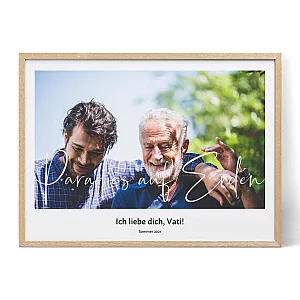 Fotogeschenk für Papa
