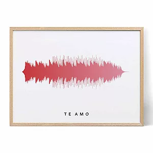 Te amo Onda sonora