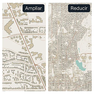 City Map zoom