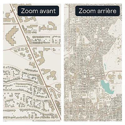 City Map zoom