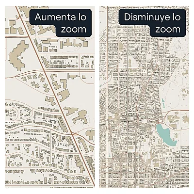City Map zoom