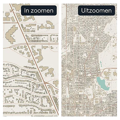 City Map zoom