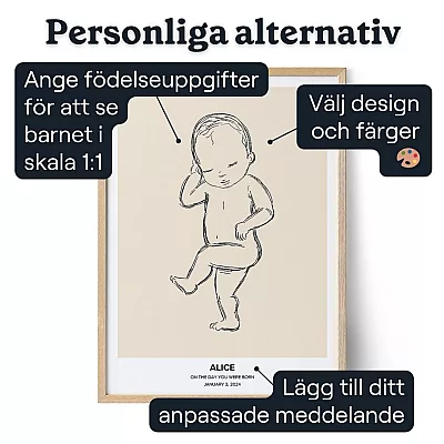Min Lilla Bebis — personlig bebis- och familjepresent