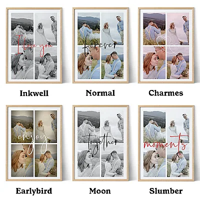 4 photo poster color schemes