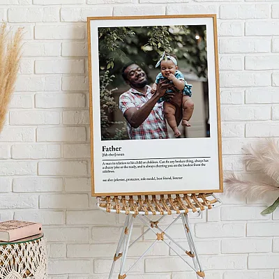 Poster Print Definición de Padre
