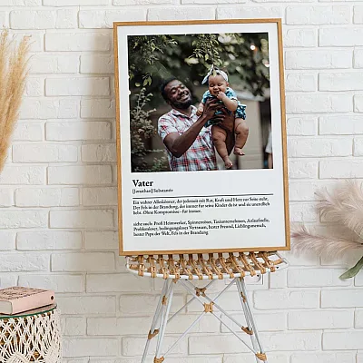 Papa Definition Poster