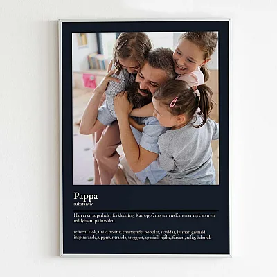 pappa Definition Poster
