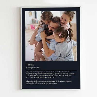 prezent dla taty plakat definicja