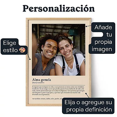 Poster De Definicion De La Casa — regalo personalizado para él