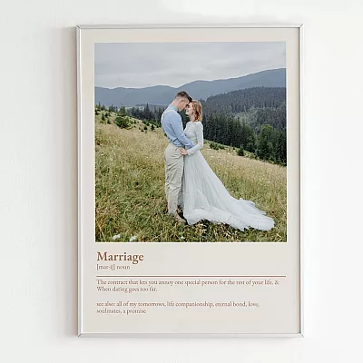 Marriage Definition Print
