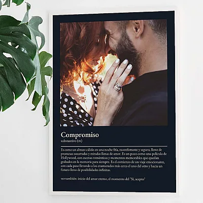 Poster definición compromiso