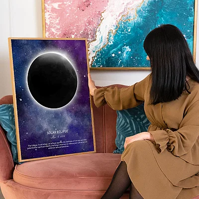 Solar Eclipse Poster
