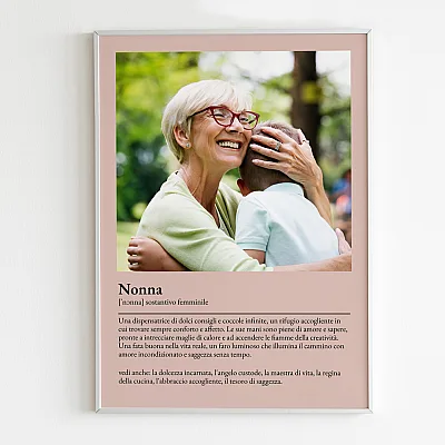 Poster Definizione di Nonna-3