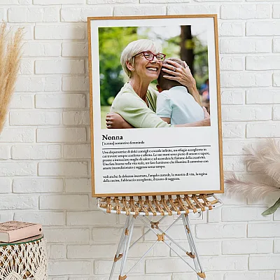 Poster Definizione di Nonna-1