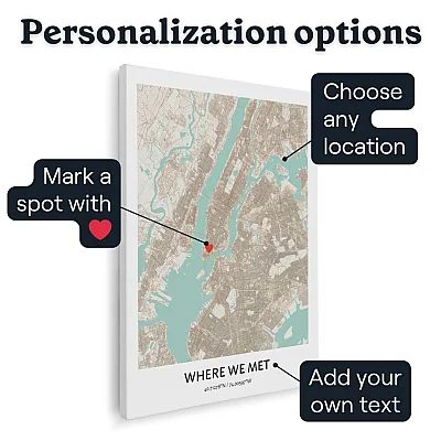 map canvas personaliztion