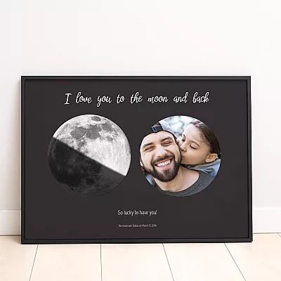 Dad's Special Moon with Photo