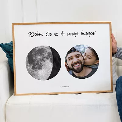 Wyjątkowy Księżyc Taty ze Zdjęciem-3