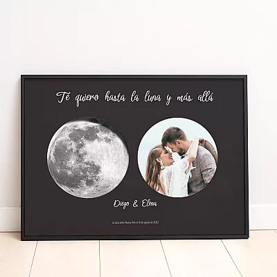 Noche de bodas Fase lunar con foto-1