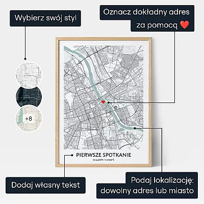 Nasze Pierwsze Spotkanie — personalizowany prezent dla niego