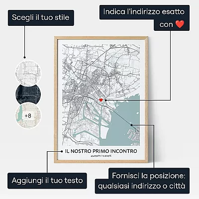 Mappa Del Luogo Del Nostro Primo Incontro