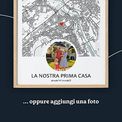 Mappa della Nuova Casa it photo