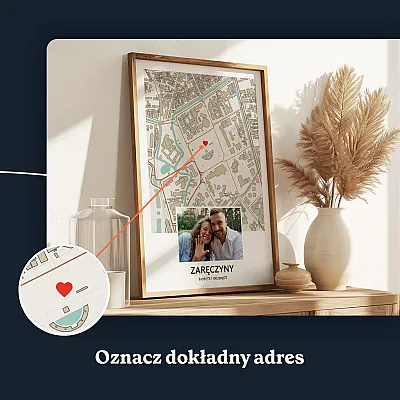 Mapa Naszych Zaręczyn serce
