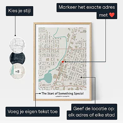 Het Begin Van Iets Speciaals — gepersonaliseerd cadeau voor hem