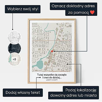 Poczatek Czegos Wyjatkowego — personalizowany prezent dla niego