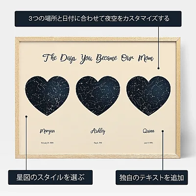 JA_personalize_Triple Star Map for Mom