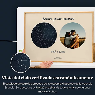 ES_sky view_Digital Star Map with Photo