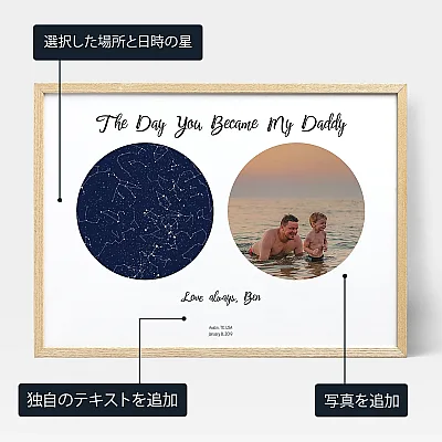 JA_personalize_The Day You Became My Daddy with Photo