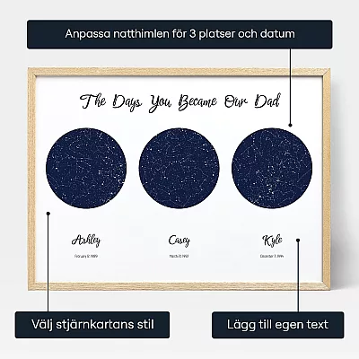 SE_personalize_Triple Star Map for Dad