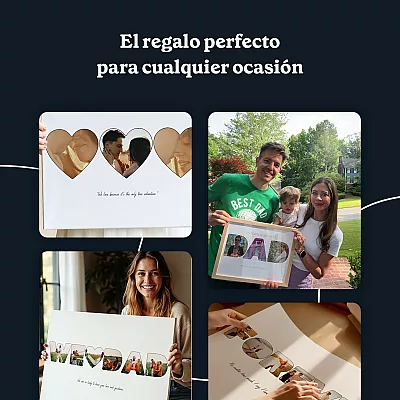 ES_gift_1 Year Anniversary Letter Photo Collage