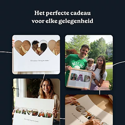 NL_gift_1 Year Anniversary Letter Photo Collage