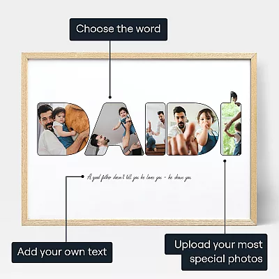 IE_personalize_Dad Letter Photo Collage
