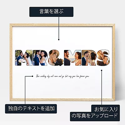 JA_personalize_Wedding Letter Photo Collage